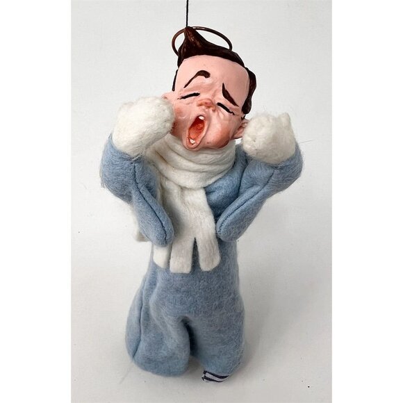 Simpich Other - Vintage Simpich Angel "Patrick” 1980 Hand-made Collectible Doll Ornament RETIRED